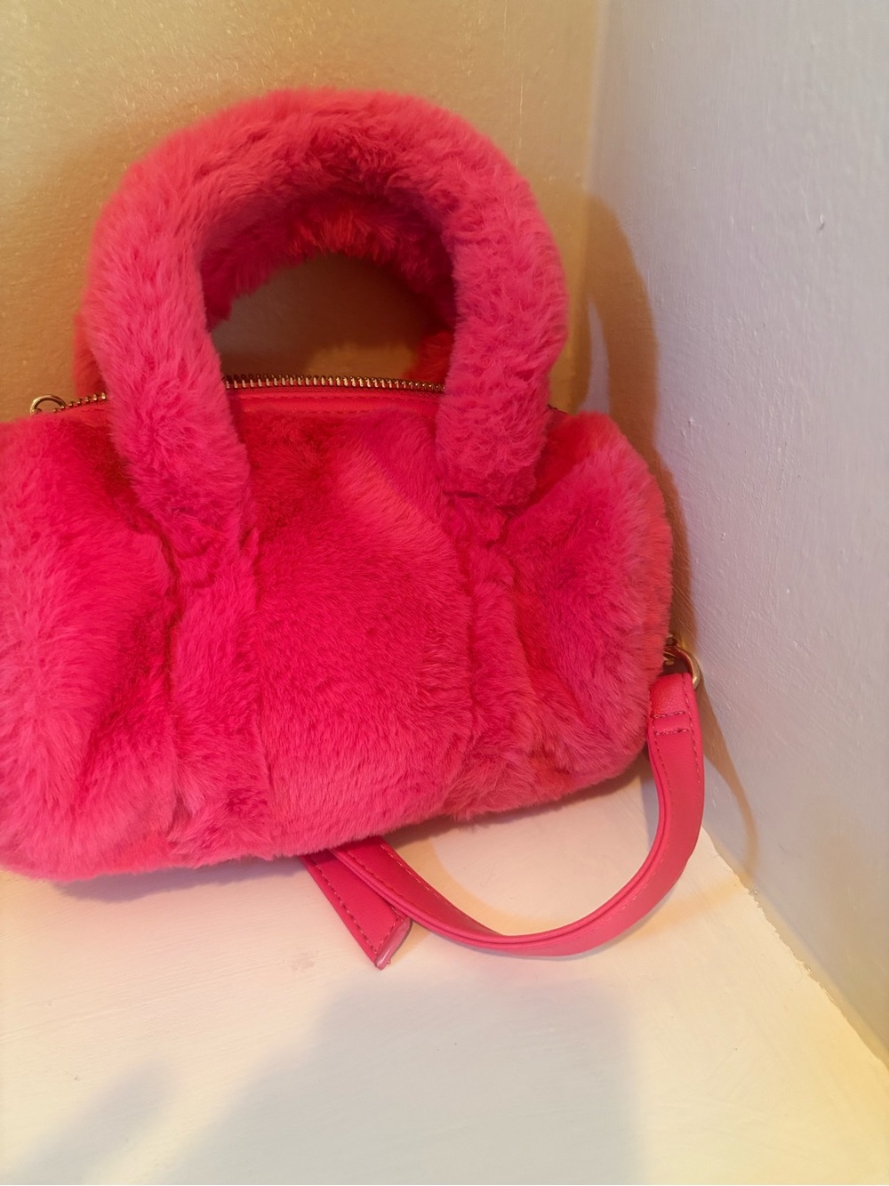 Fluffy Crossbody Bag Lets Get Cozy Crossbody Bag by Juicy Couture - Picture 2 of 3